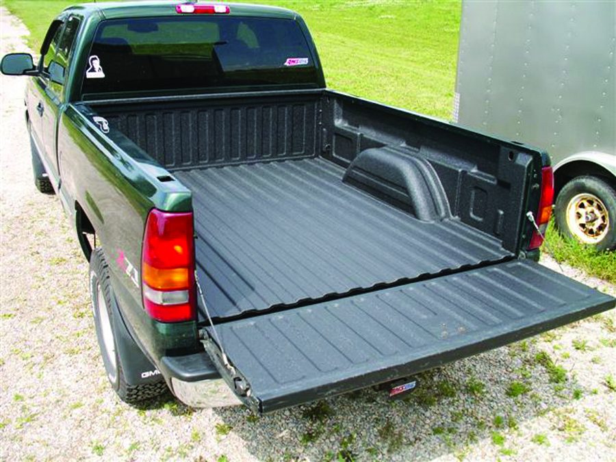 Work truck after full underbody rust protection